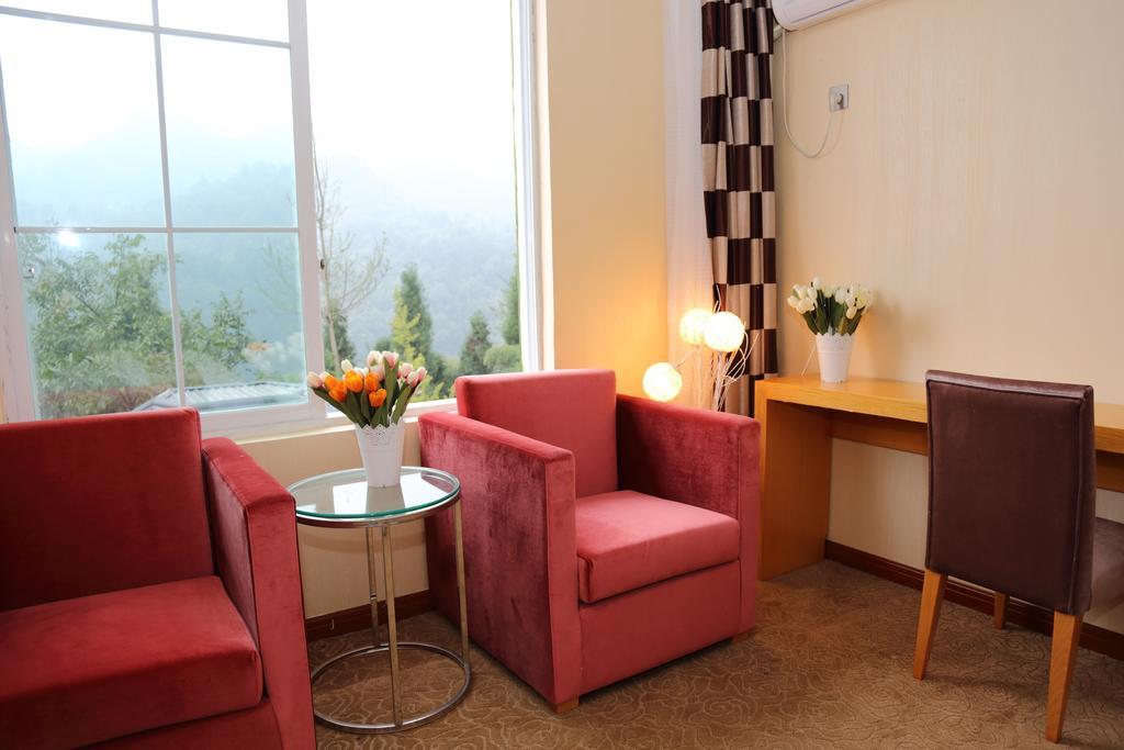 לשאן Panshan Tingquan Tuwo Holiday Resort חדר תמונה