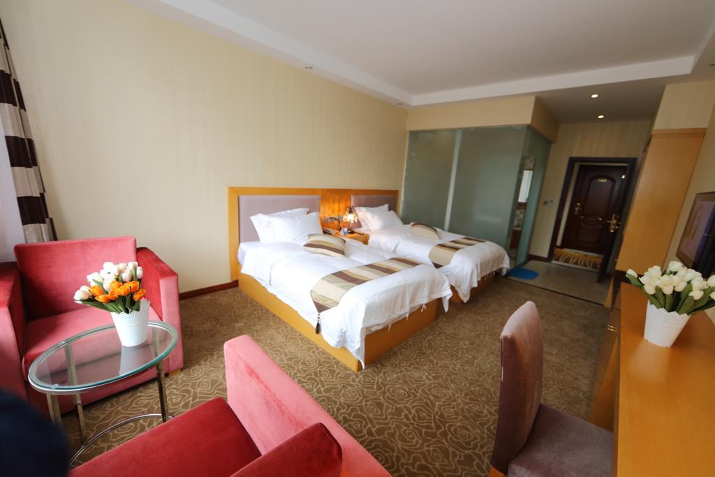 לשאן Panshan Tingquan Tuwo Holiday Resort חדר תמונה