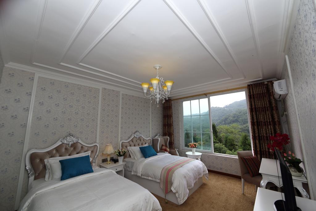 לשאן Panshan Tingquan Tuwo Holiday Resort חדר תמונה