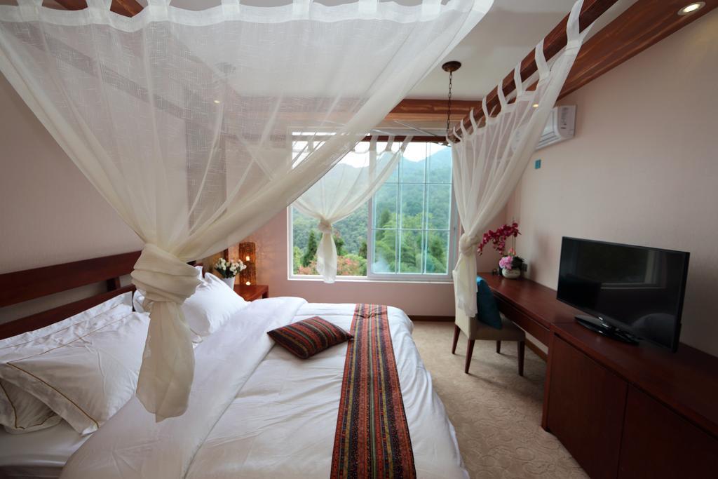 לשאן Panshan Tingquan Tuwo Holiday Resort חדר תמונה