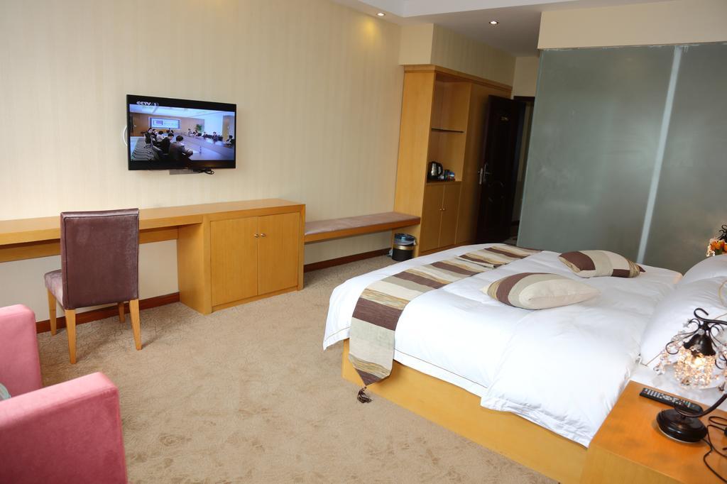 לשאן Panshan Tingquan Tuwo Holiday Resort חדר תמונה