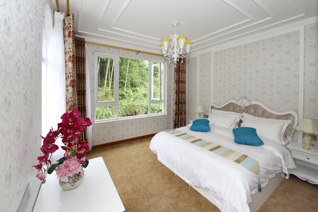 לשאן Panshan Tingquan Tuwo Holiday Resort חדר תמונה