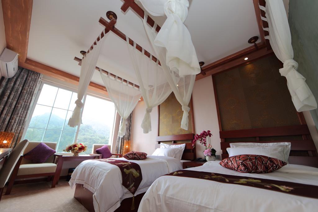 לשאן Panshan Tingquan Tuwo Holiday Resort חדר תמונה