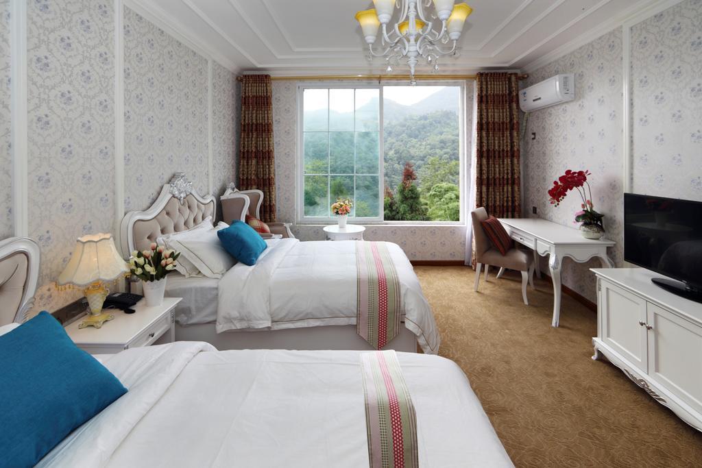 לשאן Panshan Tingquan Tuwo Holiday Resort חדר תמונה