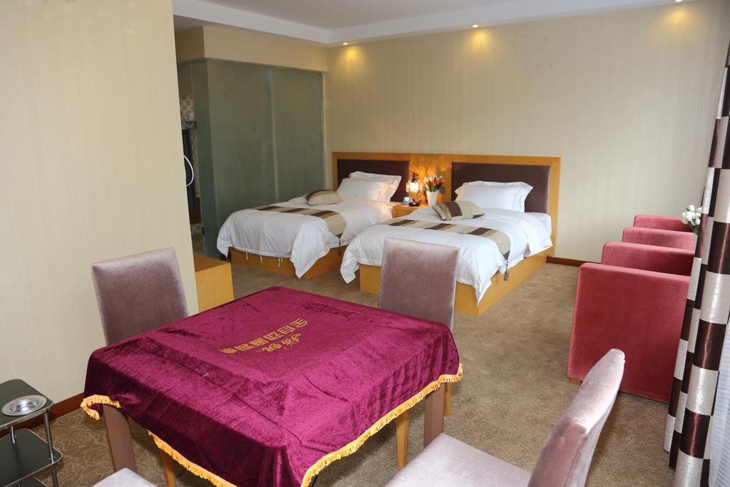 לשאן Panshan Tingquan Tuwo Holiday Resort חדר תמונה